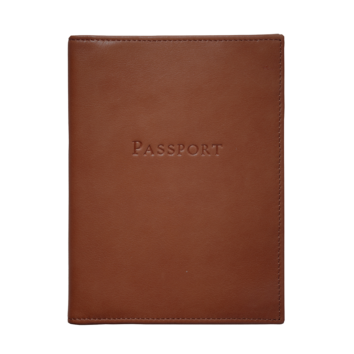 Classic Leather Passport Case, Brown | Gump's