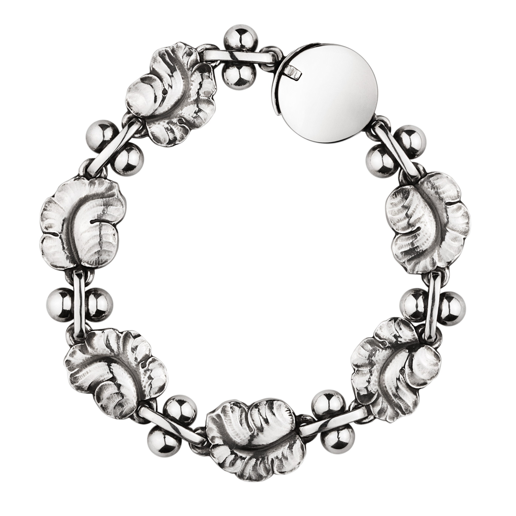 Georg Jensen Moonlight Grapes Sterling Silver Bracelet | Gump's