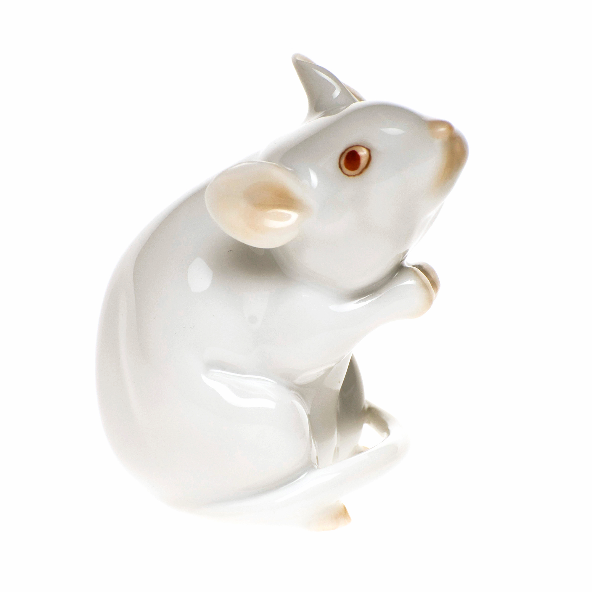 Herend Mouse, White | Gump's