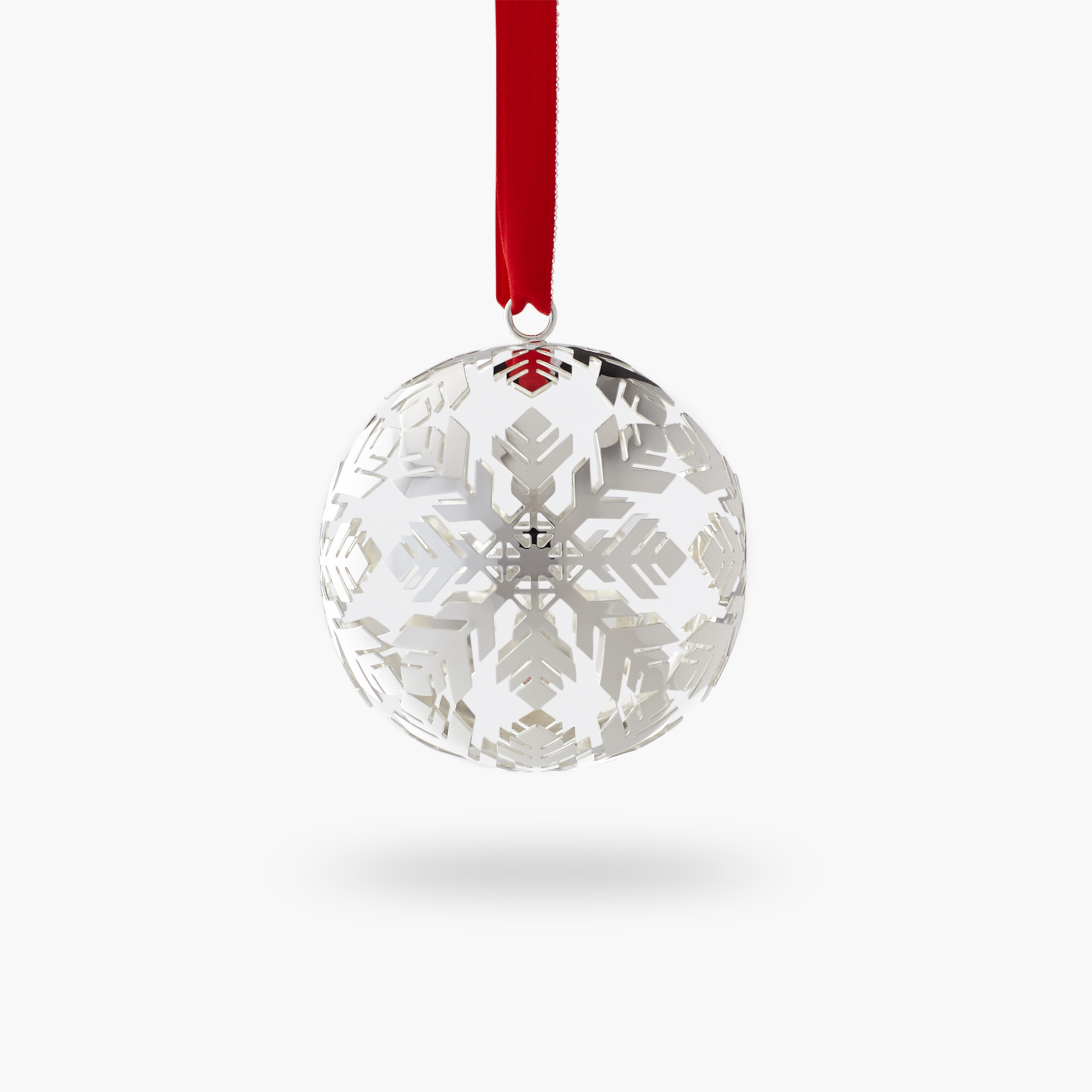 Christofle Snowflake Ball Christmas Ornament | Gump's