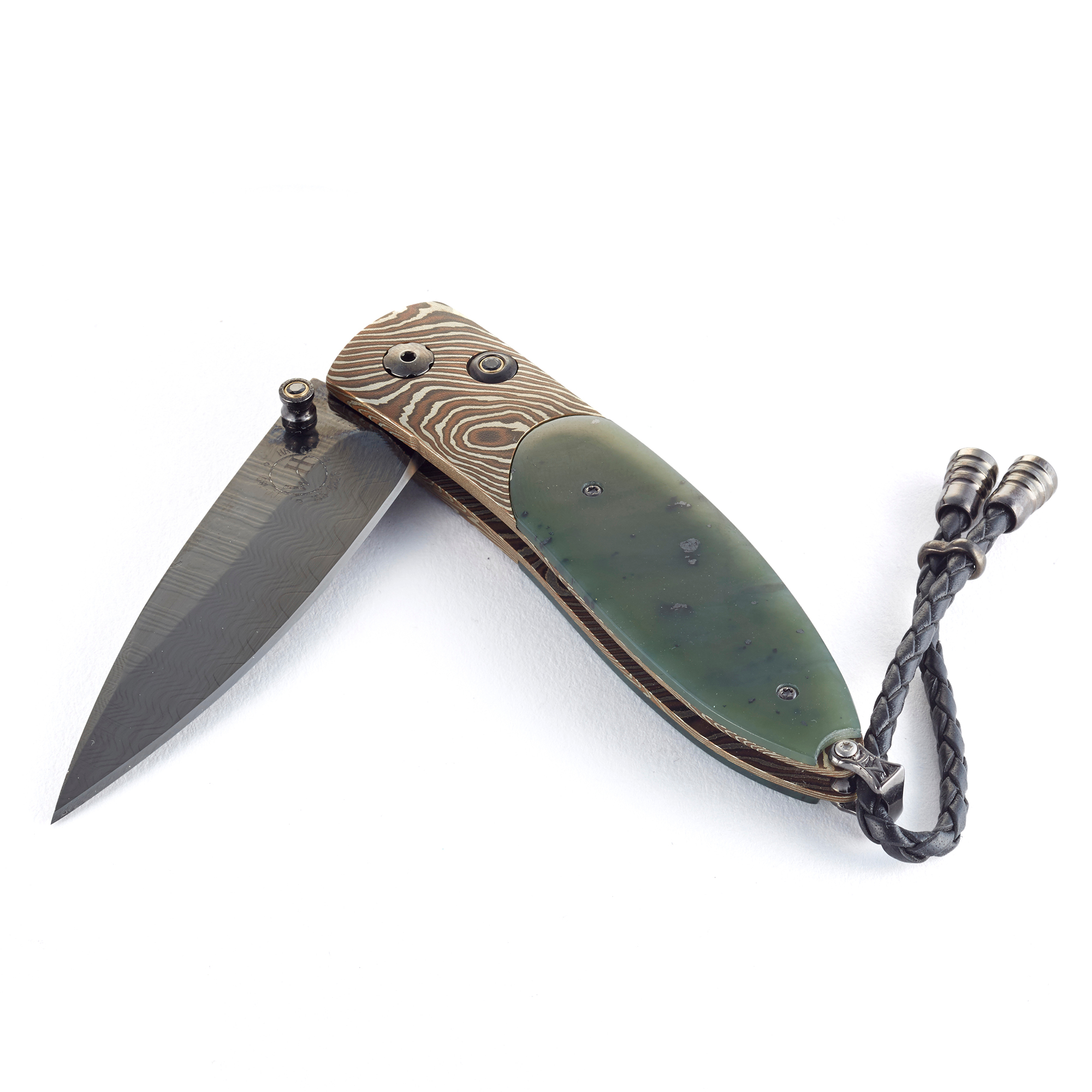 William Henry Mokume Gane Jade Knife | Gump's