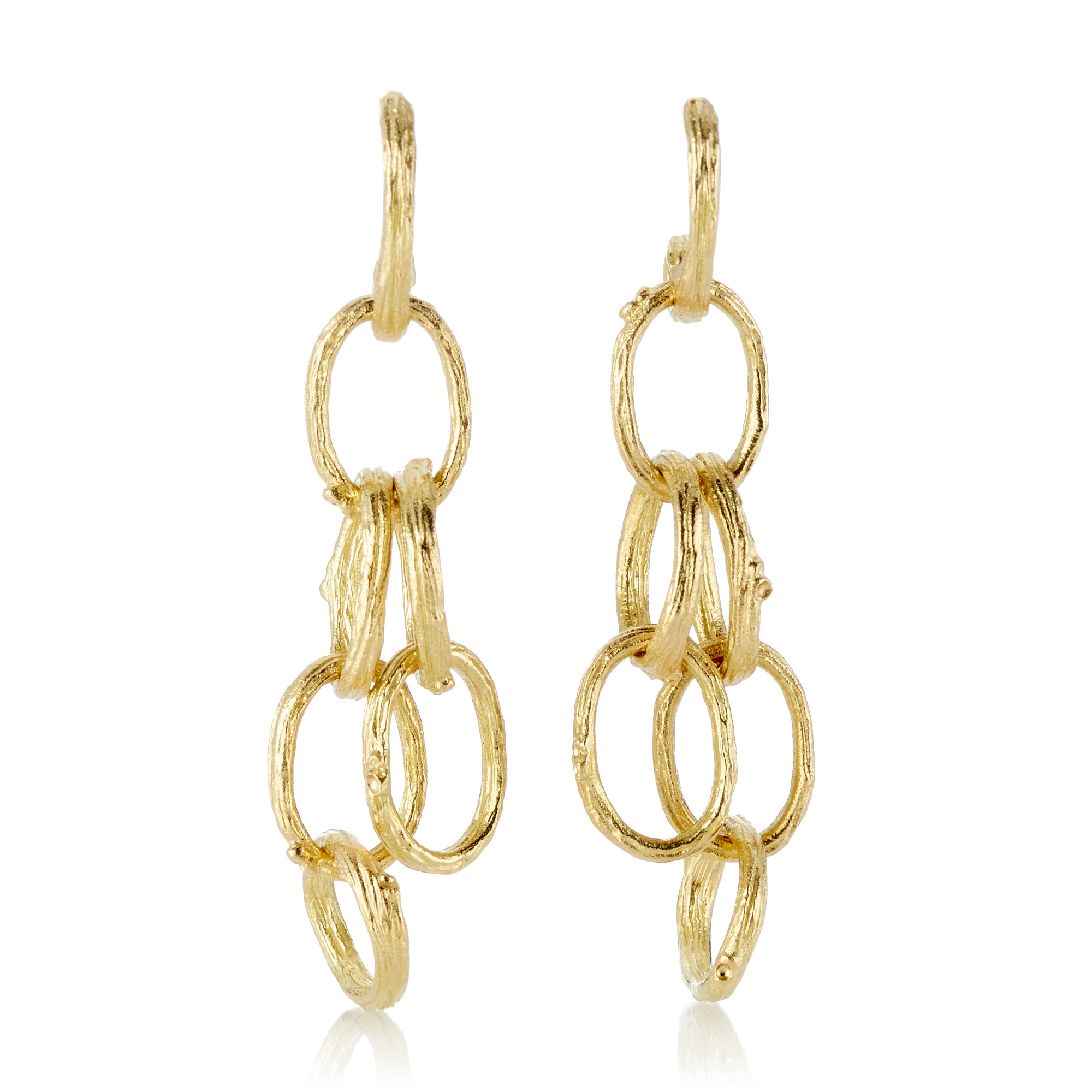 Aaron Henry Gold Open Branch Earrings | Gump's